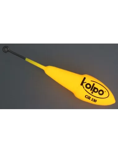 Piombi Pesca Kolpo Ogiva con Asta Extra Fosforescente Orange Anello Inox