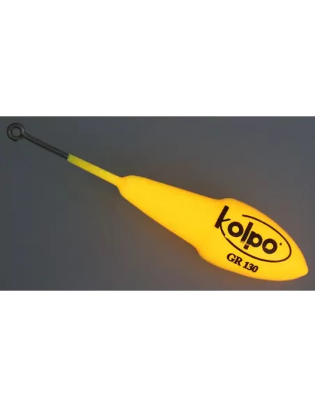 Piombi Pesca Kolpo Ogiva con Asta Extra Fosforescente Orange Anello Inox