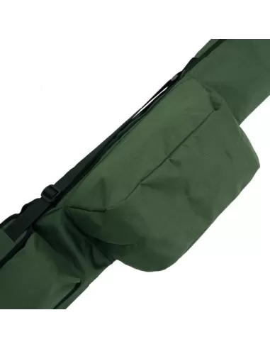 NGT Sacca Porta Canne Da Pesca 120x33 Cm – Verde, In Poliestere 600D Con Tracolla Imbottita - 2