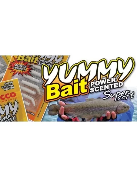 Tail Twister Yummy Trabucco Pesca Alla Trota 8 pezzi Esche Artificiali Trabucco