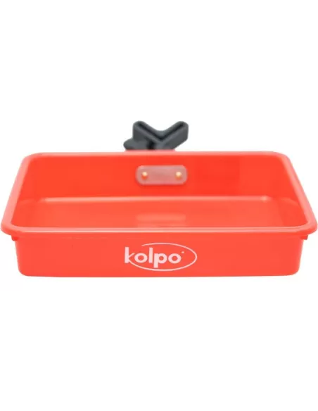 Vaschetta Bacinella per Picchetto Surfcasting Kolpo 26x21x5 cm Accessori da pesca Kolpo