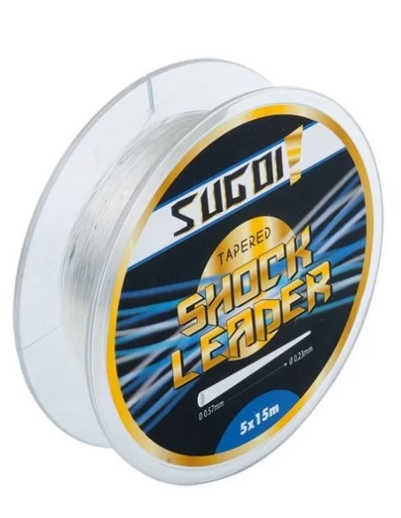 Shock Leader Conico 5 x 15 mt Clear Sugoy