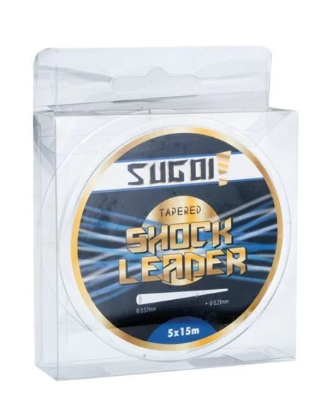 Shock Leader Conico 5 x 15 mt Clear Sugoy
