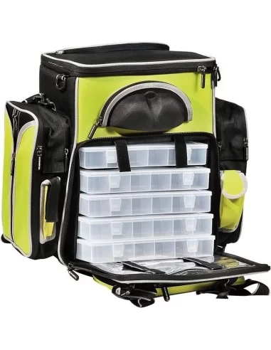 Trabucco Borsa Zaino Competition con 5 scatole 42x50x28 cm