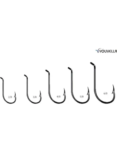 Ami da Pesca Amo Youvella 12146 SS-R 3x 100 pz Ami sfusi Youvella