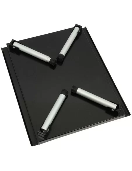 Tavolino per Esca e Minuterie in Alluminio 38 x 32 x H 23,5