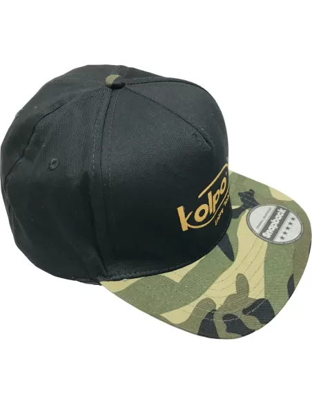 Kolpo Cappello Cap Gold Camo Black Abbigliamento da pesca Kolpo