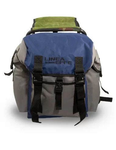 Lineaeffe Sedia da Pesca con Zaino Imbottito Pieghevole