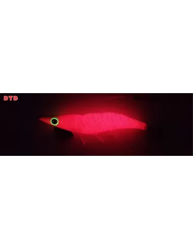 Dtd Red Shrimp Egi Squid Jig 3.0
