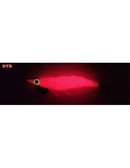 Dtd Red Shrimp Egi Squid Jig 3.0
