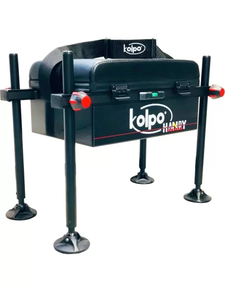 Kolpo Handy Paniere Confort Light Black Edition Panchetto Pesca