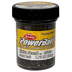 Berkley Powerbait Glitter Trout Bait Smoke Fire Extra Scent Pastella per Trote