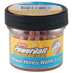 Berkley PowerBait Power Honey Worm Imitazione Camola 2.5 cm 25 pz