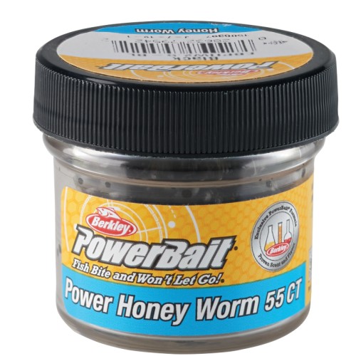 Berkley PowerBait Power Honey Worm Imitazione Camola 2.5 cm 25 pz Spring Green Berkley