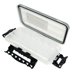Plano Waterproof Stowaway 334010 Watertight Box 27 cm 20 Adjustable Compartments