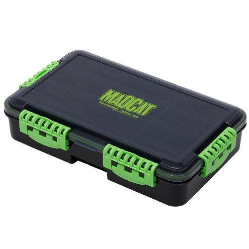 Madcat Tacklebox Waterproof Box 4 compartments divisible into 16 places Madcat