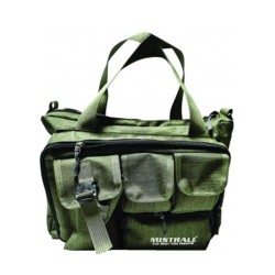 Mistrall Bag Holder Fishing Accessories SH14 Green Multi Pocket