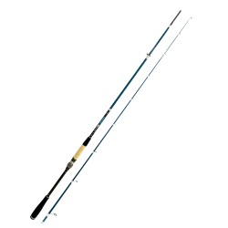 Akami Spinning Blue Fishing Rod Spinning Rings Fuji 2.40 mt 20 50 gr
