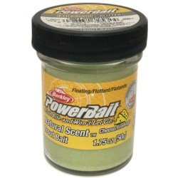Berkley Powerbait Glitter Trout Bait Pastella per Trote Light Green Extra Scent Gusto Formaggio