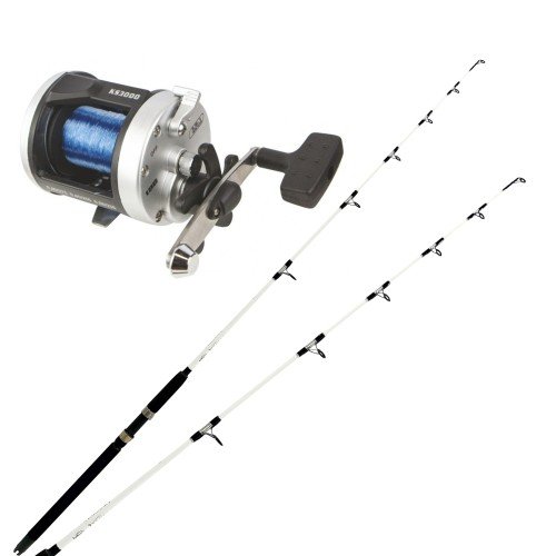 Combo for Trolling Fishing Rod Robusta Reel and Wire Mistrall