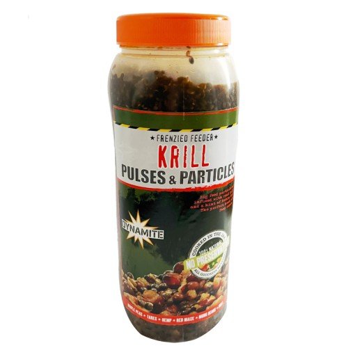 Dynamite Frenzied Feeder Krill Pulses Particles with Robin Red 2.5 lt Dynamite