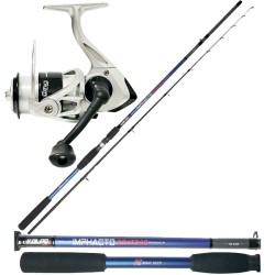 Kolpo Combo Fishing from boat with rod 2.40 mt 250 gr Reel 6000 with Wire