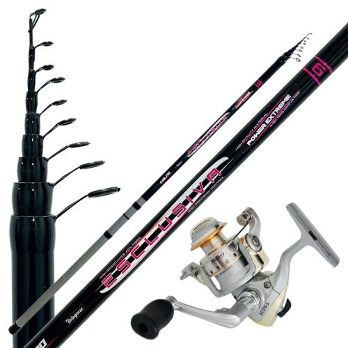 Bolognese Fishing Kit Rod 5 mt carbon reel fa 3bb All Fishing