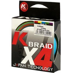 Kolpo K Braid X4 Premium Quality Braided Line 300 m Multicolor Special Surf