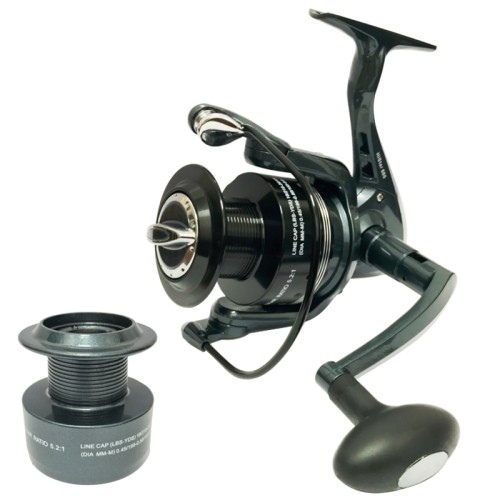 Fishing Reel Star Front Clutch 6000 5 Bearings Double Coil All Fishing