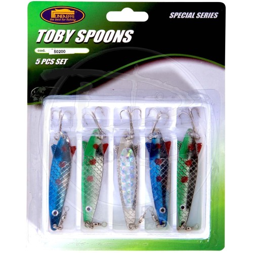 Ondulante Toby Spoons 7-12 Lineaeffe - Pescaloccasione
