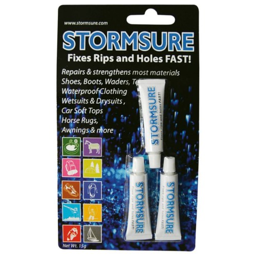 Stormsure Glue Repair Boots Belly Boat 5 gr 3 Tubes Cannelle