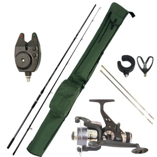 Complete combo Carp Fishing Canna Reel Warningrest And Scabbard NGT