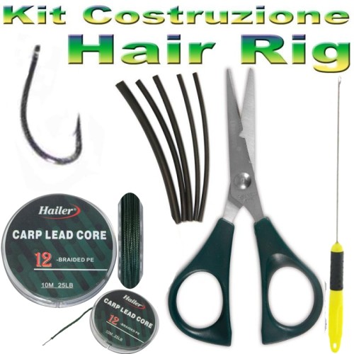 Kit Costruzione Hair Rig Carpfishing Kolpo