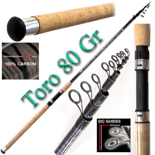 Fishing rod-Toro 80gr Lineaeffe