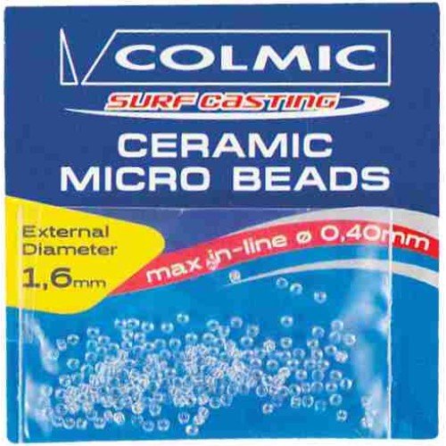 Colmic Micro ceramic beads for beams 100 PCs Colmic