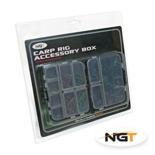 NGT Carp Rig In Box 170 PCs Small Canned Carp NGT