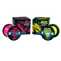 Colmic Red and Yellow Dragon Fishing Line Ideal for Trolling Reels 600 and 800 mt