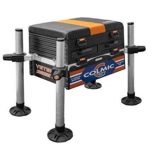 Colmic Veteran 300 Basic Station Bench with 36 mm Legs + Module with two Front Drawers Colmic