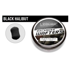 Colmic Balanced Wafters 25 gr Black Halibut Soft Balancing Floating Baits 