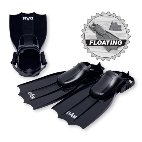 Dam Belly Boot Fins Extra Long Belly Boat Fins Dam - Pescaloccasione