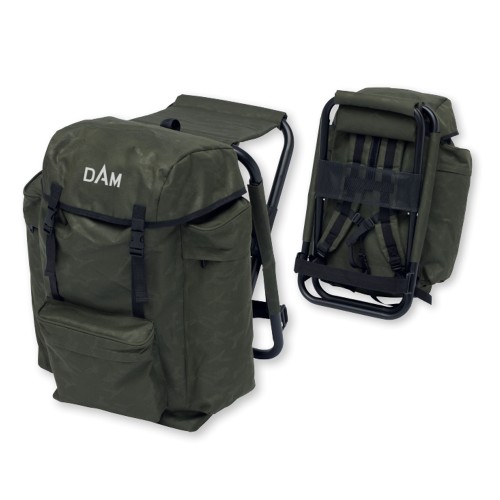 Dam Heavy Duty V2 Backpack Chair Backpack with Chair Dam - Pescaloccasione