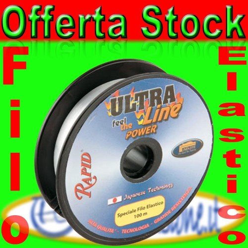 Ultra line Elastic wire 100mt Lineaeffe