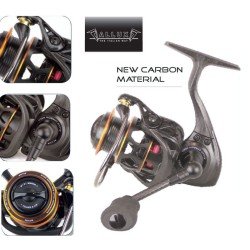 Allux spinning reel Carbon Bearing Area 10