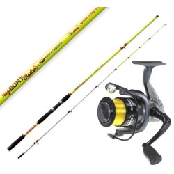 Kit from fishing from boat Fishing Rod Boat Master Reel Nanga + wire