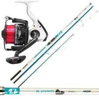 Fishing Rod Reel combo surf fishing 7000 and three sections with Thread
