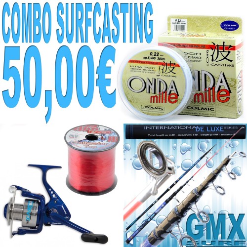Combosurf Surfcasting Rod reel wire Colmic