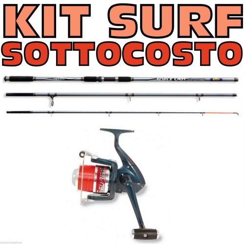 Kit SurfCastin - long cast Lineaeffe - Pescaloccasione