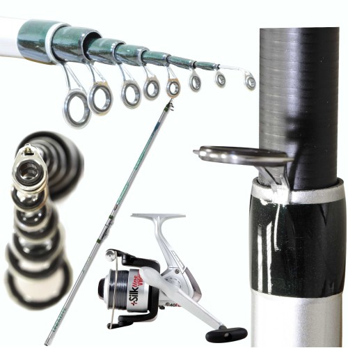 Trout fishing rod and reel Kit 3-8Gr Lineaeffe