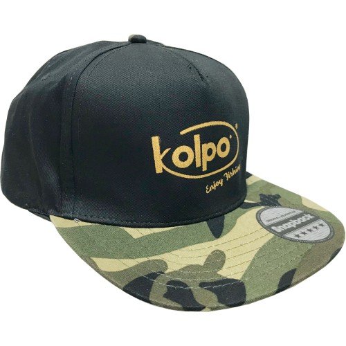 Kolpo Cap Gold Camo hat Black Kolpo