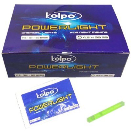 Kolpo Power Light da Pesca 4.5x39 mm Starlight Confezione da 50 Pezzi Kolpo